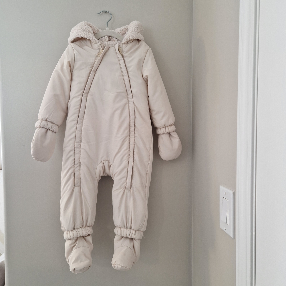 Zara Cream Kids One Piece Footie